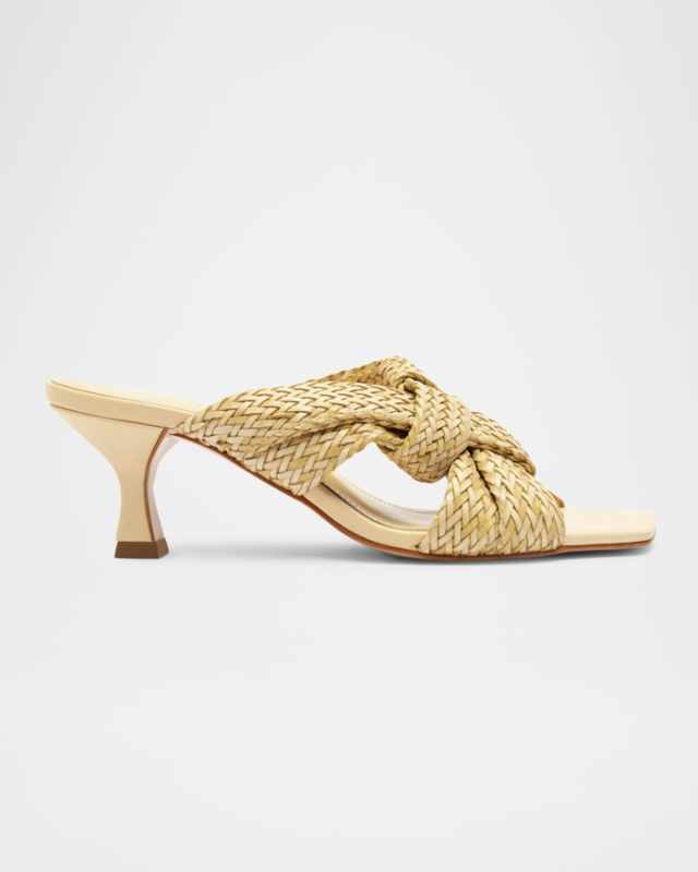 Kali Woven Knot Slide Sandals